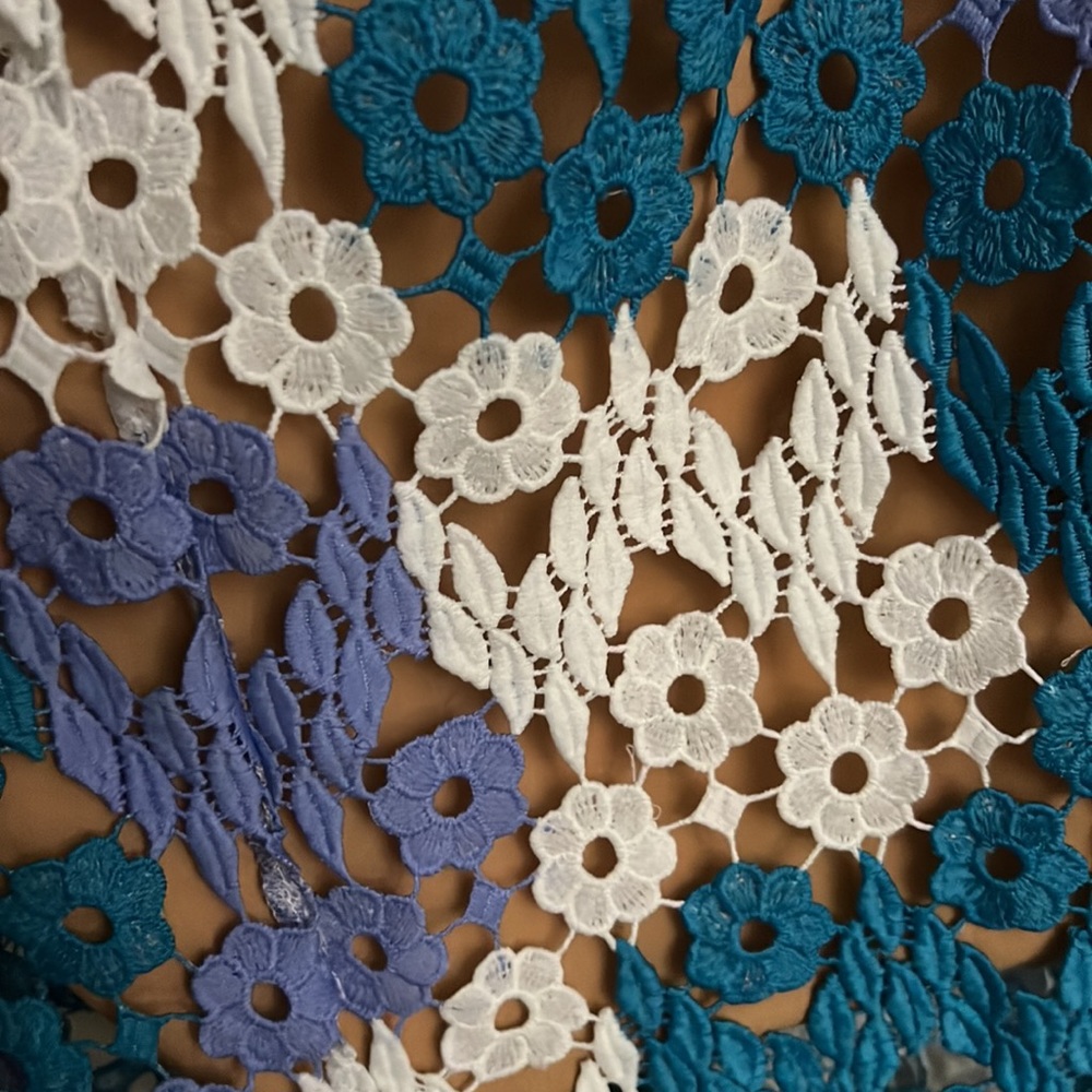 Elliatt Heavenly Creatures Optics Floral Lace Peplum Dress - Picture 4 of 6